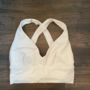 White Buffbunny Sports Bra
